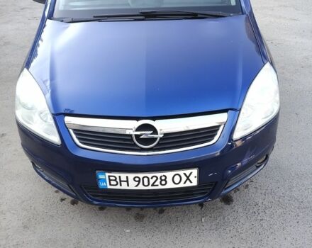 Синий Опель Зафира, объемом двигателя 2.2 л и пробегом 175 тыс. км за 5500 $, фото 5 на Automoto.ua