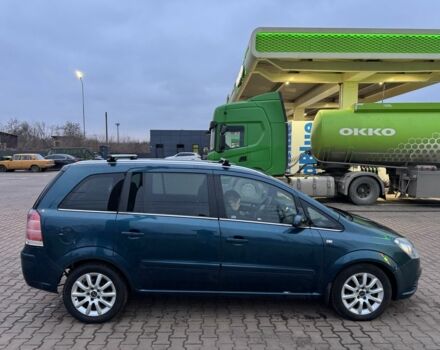 Синий Опель Зафира, объемом двигателя 1.8 л и пробегом 260 тыс. км за 4900 $, фото 3 на Automoto.ua