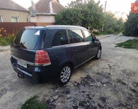 Синій Опель Зафіра, об'ємом двигуна 1.91 л та пробігом 256 тис. км за 5000 $, фото 7 на Automoto.ua