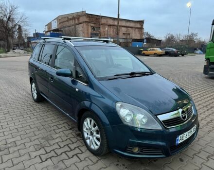 Синий Опель Зафира, объемом двигателя 1.8 л и пробегом 260 тыс. км за 4900 $, фото 1 на Automoto.ua