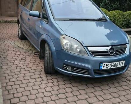 Синій Опель Зафіра, об'ємом двигуна 2.17 л та пробігом 300 тис. км за 5400 $, фото 2 на Automoto.ua