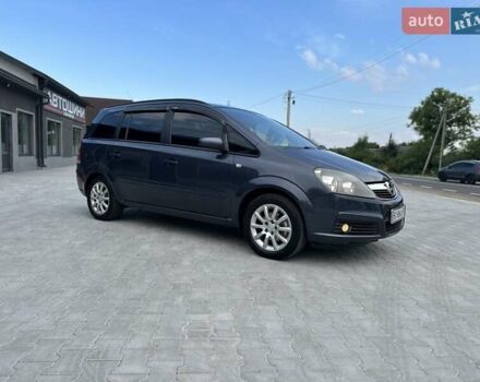 Синий Опель Зафира, объемом двигателя 1.8 л и пробегом 265 тыс. км за 6500 $, фото 5 на Automoto.ua