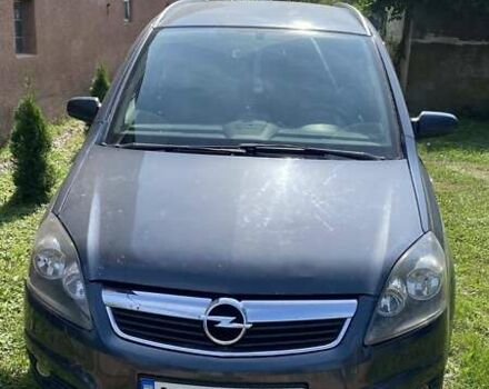 Синий Опель Зафира, объемом двигателя 1.6 л и пробегом 280 тыс. км за 5700 $, фото 9 на Automoto.ua