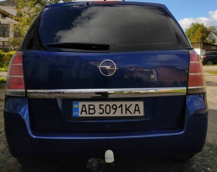 Синий Опель Зафира, объемом двигателя 1.6 л и пробегом 174 тыс. км за 5800 $, фото 1 на Automoto.ua