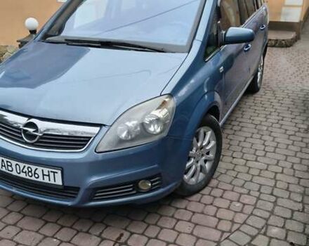 Синій Опель Зафіра, об'ємом двигуна 2.17 л та пробігом 300 тис. км за 5400 $, фото 1 на Automoto.ua