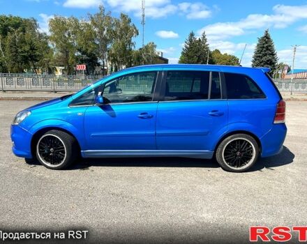 Синій Опель Зафіра, об'ємом двигуна 2 л та пробігом 256 тис. км за 5500 $, фото 7 на Automoto.ua