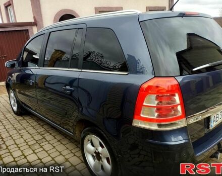 Синий Опель Зафира, объемом двигателя 1.8 л и пробегом 219 тыс. км за 5350 $, фото 4 на Automoto.ua