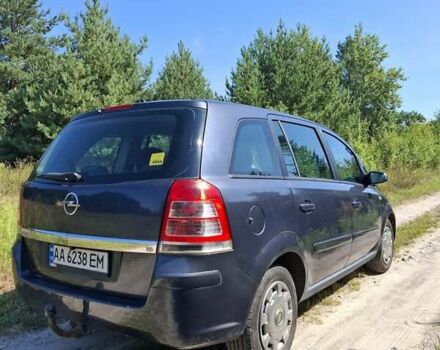 Синій Опель Зафіра, об'ємом двигуна 1.6 л та пробігом 240 тис. км за 5000 $, фото 7 на Automoto.ua