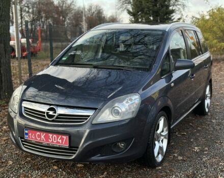 Синий Опель Зафира, объемом двигателя 1.8 л и пробегом 201 тыс. км за 6800 $, фото 2 на Automoto.ua