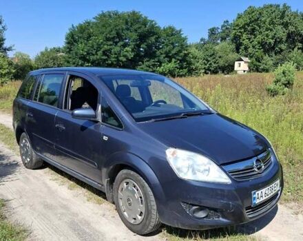 Синій Опель Зафіра, об'ємом двигуна 1.6 л та пробігом 240 тис. км за 5000 $, фото 4 на Automoto.ua