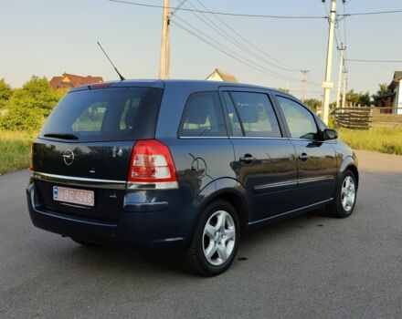 Синий Опель Зафира, объемом двигателя 1.8 л и пробегом 215 тыс. км за 5950 $, фото 2 на Automoto.ua