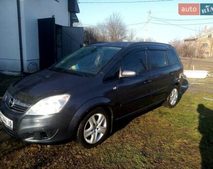 Синий Опель Зафира, объемом двигателя 1.7 л и пробегом 297 тыс. км за 6000 $, фото 1 на Automoto.ua