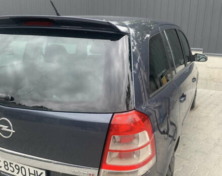 Синий Опель Зафира, объемом двигателя 1.69 л и пробегом 290 тыс. км за 5700 $, фото 3 на Automoto.ua