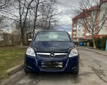 Синий Опель Зафира, объемом двигателя 1.9 л и пробегом 262 тыс. км за 5700 $, фото 7 на Automoto.ua