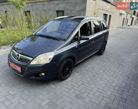 Синий Опель Зафира, объемом двигателя 1.8 л и пробегом 192 тыс. км за 7200 $, фото 4 на Automoto.ua