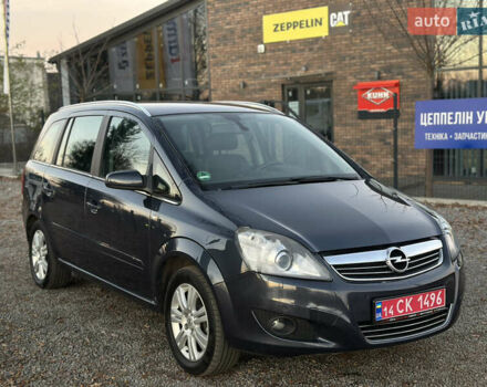 Синий Опель Зафира, объемом двигателя 1.8 л и пробегом 217 тыс. км за 7000 $, фото 3 на Automoto.ua