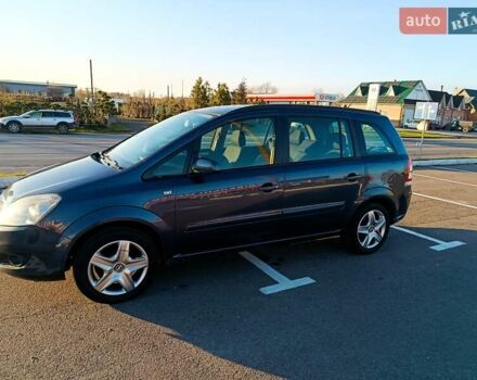 Синий Опель Зафира, объемом двигателя 1.6 л и пробегом 234 тыс. км за 5450 $, фото 27 на Automoto.ua