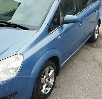 Синий Опель Зафира, объемом двигателя 1.8 л и пробегом 207 тыс. км за 6500 $, фото 7 на Automoto.ua