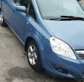 Синий Опель Зафира, объемом двигателя 1.8 л и пробегом 207 тыс. км за 6500 $, фото 3 на Automoto.ua