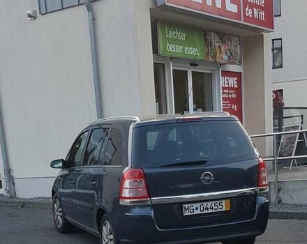 Синій Опель Зафіра, об'ємом двигуна 1.7 л та пробігом 259 тис. км за 7350 $, фото 13 на Automoto.ua