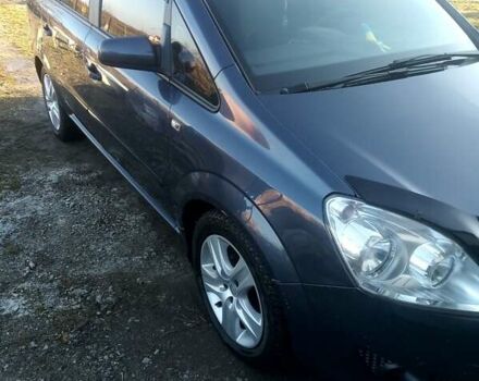 Синий Опель Зафира, объемом двигателя 1.7 л и пробегом 297 тыс. км за 6000 $, фото 5 на Automoto.ua