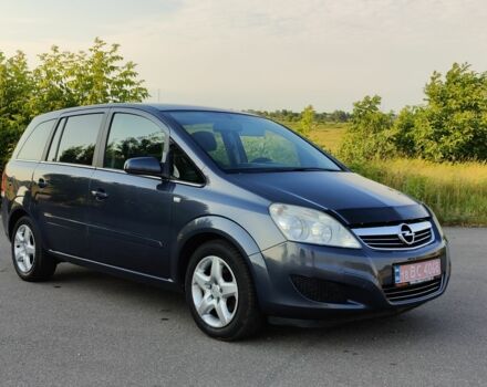 Синий Опель Зафира, объемом двигателя 1.8 л и пробегом 215 тыс. км за 5950 $, фото 4 на Automoto.ua