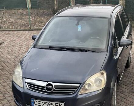 Синій Опель Зафіра, об'ємом двигуна 1.91 л та пробігом 274 тис. км за 6700 $, фото 1 на Automoto.ua