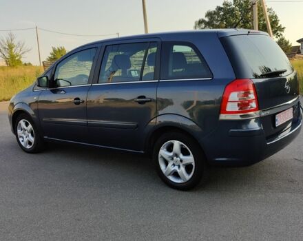 Синий Опель Зафира, объемом двигателя 1.8 л и пробегом 215 тыс. км за 5950 $, фото 3 на Automoto.ua