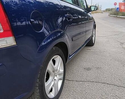 Синий Опель Зафира, объемом двигателя 1.6 л и пробегом 269 тыс. км за 5850 $, фото 25 на Automoto.ua