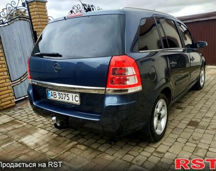 Синий Опель Зафира, объемом двигателя 1.8 л и пробегом 219 тыс. км за 5350 $, фото 1 на Automoto.ua