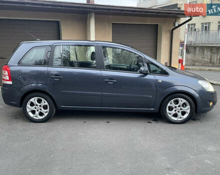 Синий Опель Зафира, объемом двигателя 1.6 л и пробегом 285 тыс. км за 6700 $, фото 10 на Automoto.ua
