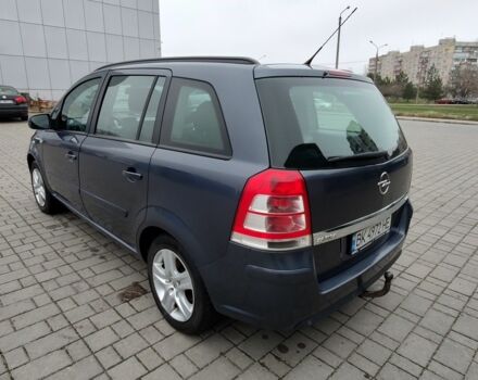 Синий Опель Зафира, объемом двигателя 1.7 л и пробегом 260 тыс. км за 6600 $, фото 2 на Automoto.ua