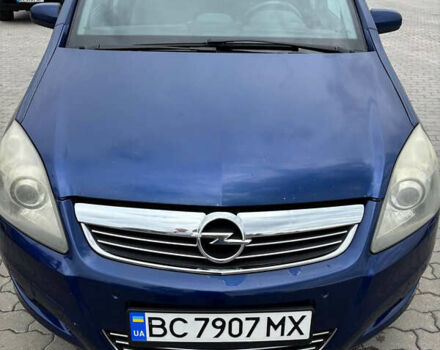 Синий Опель Зафира, объемом двигателя 1.8 л и пробегом 325 тыс. км за 6200 $, фото 2 на Automoto.ua