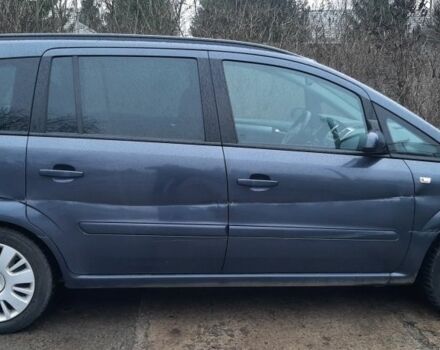 Синий Опель Зафира, объемом двигателя 1.8 л и пробегом 200 тыс. км за 5100 $, фото 3 на Automoto.ua