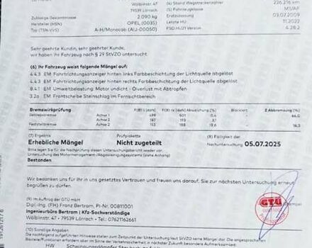 Синий Опель Зафира, объемом двигателя 1.6 л и пробегом 227 тыс. км за 6399 $, фото 28 на Automoto.ua