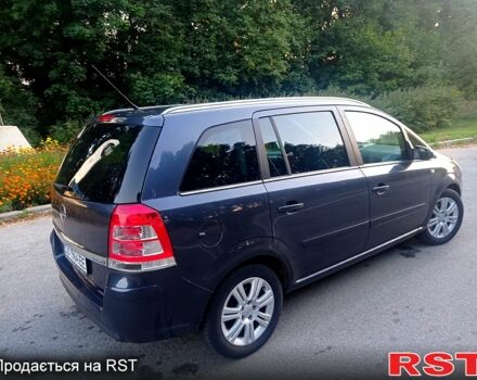 Синий Опель Зафира, объемом двигателя 1.6 л и пробегом 295 тыс. км за 5750 $, фото 6 на Automoto.ua