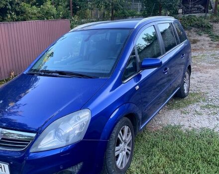 Синий Опель Зафира, объемом двигателя 1.7 л и пробегом 287 тыс. км за 5600 $, фото 2 на Automoto.ua