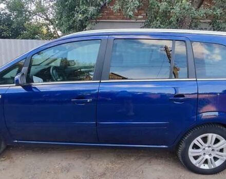 Синий Опель Зафира, объемом двигателя 1.8 л и пробегом 271 тыс. км за 6300 $, фото 10 на Automoto.ua