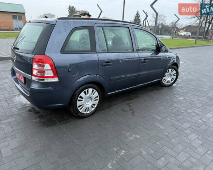 Синий Опель Зафира, объемом двигателя 1.6 л и пробегом 170 тыс. км за 6850 $, фото 6 на Automoto.ua