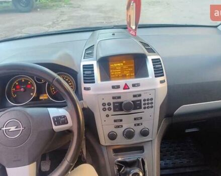 Синий Опель Зафира, объемом двигателя 1.69 л и пробегом 284 тыс. км за 6800 $, фото 28 на Automoto.ua