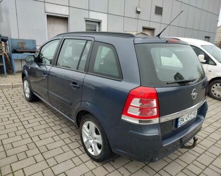 Синий Опель Зафира, объемом двигателя 1.7 л и пробегом 260 тыс. км за 6600 $, фото 3 на Automoto.ua