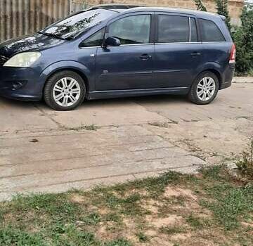 Синий Опель Зафира, объемом двигателя 1.7 л и пробегом 100 тыс. км за 6200 $, фото 1 на Automoto.ua