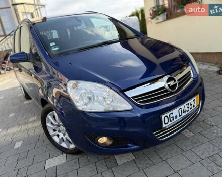 Синий Опель Зафира, объемом двигателя 1.6 л и пробегом 180 тыс. км за 6750 $, фото 6 на Automoto.ua