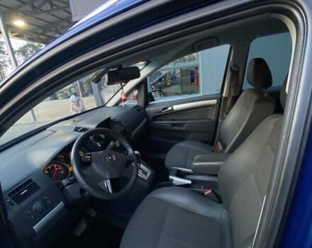 Синий Опель Зафира, объемом двигателя 1.9 л и пробегом 206 тыс. км за 7700 $, фото 15 на Automoto.ua