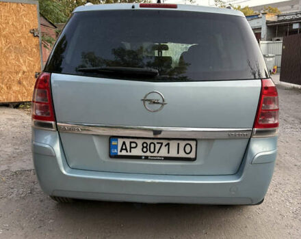 Синий Опель Зафира, объемом двигателя 1.7 л и пробегом 315 тыс. км за 6500 $, фото 4 на Automoto.ua
