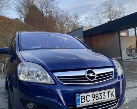 Синий Опель Зафира, объемом двигателя 1.9 л и пробегом 206 тыс. км за 7700 $, фото 16 на Automoto.ua