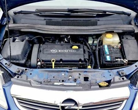 Синий Опель Зафира, объемом двигателя 1.6 л и пробегом 227 тыс. км за 6399 $, фото 24 на Automoto.ua