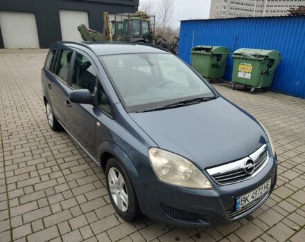 Синий Опель Зафира, объемом двигателя 1.7 л и пробегом 260 тыс. км за 6600 $, фото 1 на Automoto.ua