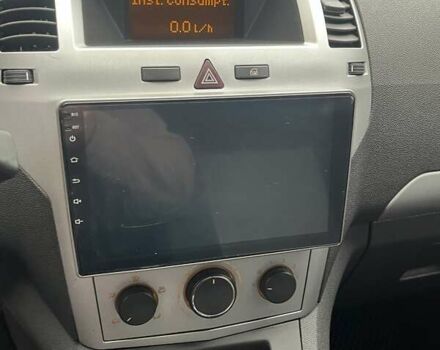 Синий Опель Зафира, объемом двигателя 1.9 л и пробегом 277 тыс. км за 6500 $, фото 3 на Automoto.ua