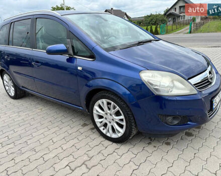 Синий Опель Зафира, объемом двигателя 1.8 л и пробегом 325 тыс. км за 6200 $, фото 10 на Automoto.ua